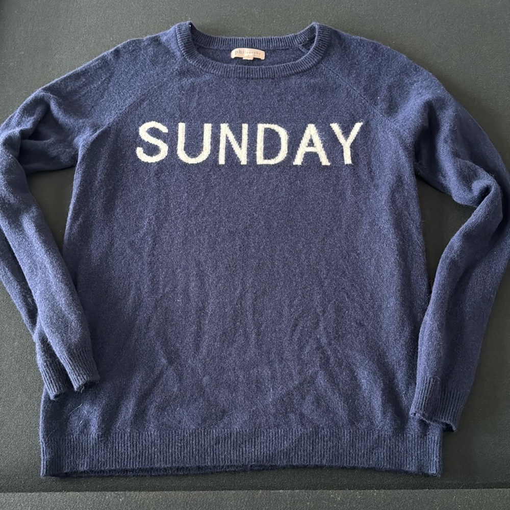 Philosophy cashmere sweater